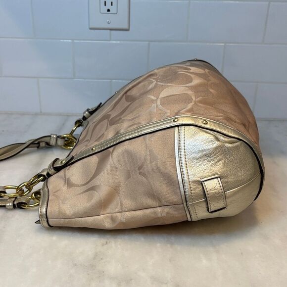 Coach Alexandra Chain Ombre Tote Bag - Picture 10 of 16